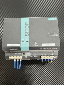 Siemens DINレール取付け用スイッチング電源, 6EP1436-3BA00, 出力：20A, 定格：480W 24V dc中古