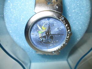 【1819】ディズニーリゾート　アニバーサリー　ウォッチ　ティンカーベル　腕時計　稼働中　未使用