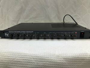 米国EV electro-voice エレクトロボイス electronic stereo crossover EX23 チャンネルデバイダー 動作品 その1