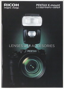 PENTAX K-mount　レンズ＆アクセサリーカタログ　2019年2月版　送料￥185