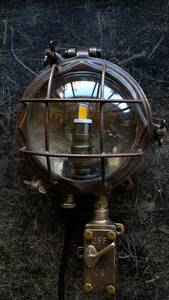 英国製 ミニ カプセル ウォール ランプ スイッチ付 ビンテージ インダストリアル Vintage Industrial Mini Wall Lamp switch England 1940