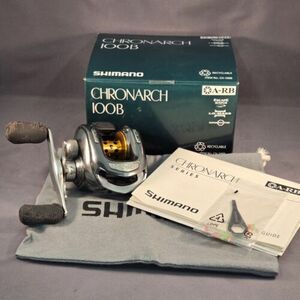 Shimano Chronarch 100B Baitcasting Fishing Reel 6.2:1 Geer Ratio 海外 即決