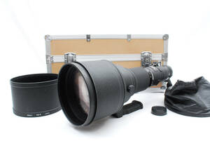 ★外観美品　動作品★Nikon ニコン Ai-S NIKKOR 600mm F4 ED IF　レンズケースCT-603・フード・リアキャップ付　 #230098