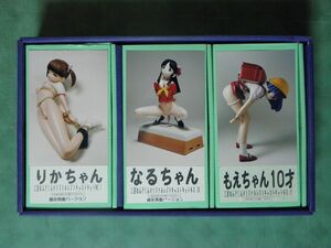 工房ねんどくん オリジナルレジンキャストキット りかちゃん NO.7 なるちゃん NO.10 もえちゃん10才 NO.11 3体セット