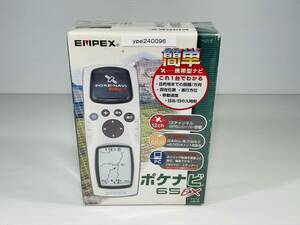 【中古品】【通電確認済】ポケナビ 65EX EMPEX FG-655ブラック ☆商品番号：【ype240096】