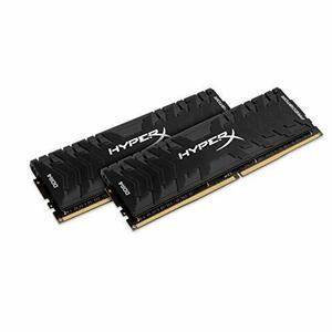 【中古】キングストン Kingston デスクトップPC用メモリ DDR4-3000 16GBx2枚 HyperX Predator 1.35V HX430C15PB3K2/32 永久