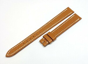 HERMES エルメス 純正 ベルト 12mm B刻印 ブラウン 未使用 【H2】