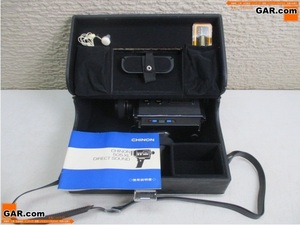 JR45 CHINON/チノン 505XL DIRECT SOUND 8㎜/8ミリ ビデオカメラ 専用ケース付き 取説付き 昭和レトロ コレクション