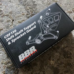 BBR shift shaft support & sproket guard fe CRF11F 13~ HONDA シフトシャフト サポート ミニモト ワンテン ピットバイク