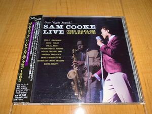 【国内盤帯付きCD】サム・クック / Sam Cooke / ハーレム・スクエア・クラブ 1963/ One Night Stand: Live At The Harlem Square Club 1963