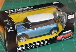 RASTAR 1/18 MINI COOPER S ブルー ミニクーパーS 青 ラジコン