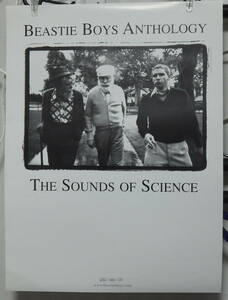 ビースティ・ボーイズ BEASTIE BOYS ANTHOLOGY - THE SOUNDS OF SCIENCE /ポスター!!