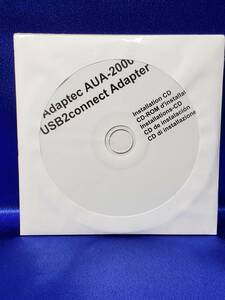 CD012 未開封未使用　adaptec aua-2000 usb2connect adapter 256-0220-0 V1.0 レア品　まとめ取引歓迎