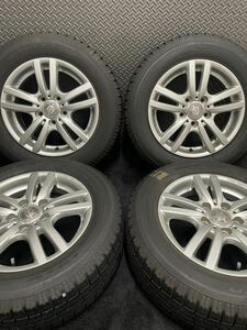 195/65R15 TOYO/GARIT G5 19年製 Team Sparco 15インチ 6J＋45 112 5H スタッドレス 4本 ガリット VW ゴルフ8 トゥーラン (7-B692)