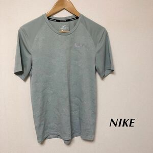 NIKE RUNNING /DRY-FIT /ナイキ メンズS 半袖Tシャツ トップス ロゴプリント 速乾 カモフラ ランニングシャツ トレーニング スポーツウェア