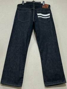 桃太郎ジーンズ MOMOTAROJEANS 出陣 1201SP セルビッチ デニムパンツ 日本製 濃紺 34 　　　　　　　 BJBD.D