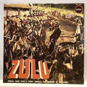 洗浄済 LP Zulu John Barry ジョン・バリー Garrod製