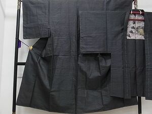 平和屋1■男性　本場大島紬　アンサンブル　80亀甲　逸品　未使用　CAAC4222ch