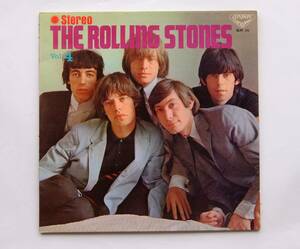 LPレコ－ド1枚。Stereo　THE　ROLLING　STONES　Vol　4。ステレオ　ザ・ロ－リング　スト－ンズ第4集。割損しています4曲が聞けません。　