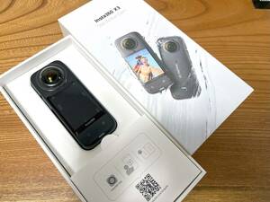 【１円スタート売り切り】Insta360 X3　ほぼ未使用の美品