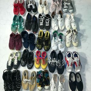 《古着卸》ブランドスニーカー*シューズ*靴25足まとめ売り*セット販売★NIKE*RALPHLAUREN*CONVERSE*ADIDAS*VANS*PAULSMITH*他(J1264)