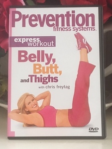 Prevention Fitness Systems: Express Workout -Belly, Butt and Thighs フィットネス エクササイズ ワークアウト DVD 美品