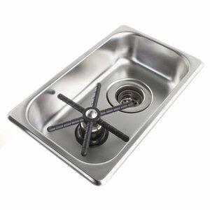 【中古】Espresso Parts Pan Dimensions Rinser 6 by 25cm by 5.1cm Stainless Steel