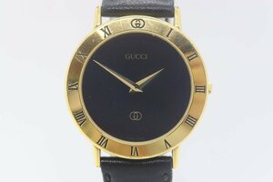 【ト足】CE790CAA4Q グッチ GUCCI 3000M 腕時計 クオーツ メンズ