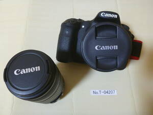T-04207 / Canon EOS 60D / デジタル一眼レフカメラ / ボディ+レンズ2セット / 動作未確認 / ゆうパック発送 / 60サイズ / ジャンク扱い