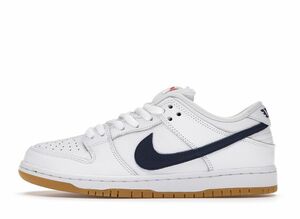 Nike SB Dunk Low "Orange Label White Navy" 26cm CZ2249-100