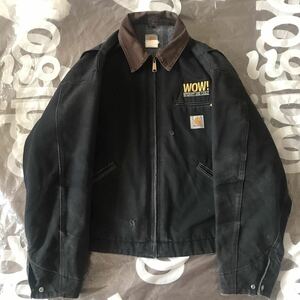 カーハート　デトロイトジャケット ブラック　Carhartt ダックジャケット トラディショナル　サンタフェ　アクティブ　フェード