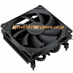 未使用 未使用 Thermalright AXP90 X36 Black用CPU風冷放熱器 下圧式放熱器 4本のAGHPホットパイプを含み 油圧軸受鋳造 PMWファ 用CPU風冷