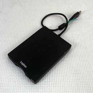 中古 動作確認済 USB接続フロッピードライブ USB2.0接続 ★ Logitec LFD-31UEB バスパワー #1403-K