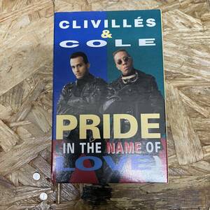 カ HIPHOP,R&B CLIVILLES & COLE - PRIDE (IN THE NAME OF LOVE) シングル TAPE 中古品