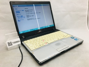 R ◆ジャンク/FUJITSU P771/D/Core i5 2520M 2.50GHz/2GB/12.1インチ