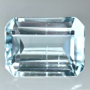 (天然アクアマリン2.334ct)a 約9.3×7.0mmソーティング付 ルース 裸石 宝石 ジュエリーaquamarine i 