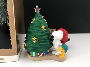 スヌーピー ウッドストック HALLMARK LIGHT オーナメント 箱入り クリスマスツリー KEEPSAKE PEANUTS SNOOPY ヴィンテージ [pe-315]