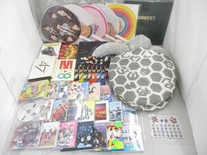 【まとめ売り 中古品】 関ジャニ∞ CD DVD パンフレット他 EIGHTRANGER 等 グッズセット