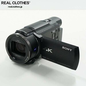 SONY/ソニー FDR-AX60 Handycam デジタル4Kビデオカメラ ハンディカム 簡易動作確認済み /080