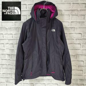 ノースフェイス　THE NORTH FACE　マウンテンパーカー　紫　パープル　ナイロンジャケット　HYVENT　アウトドア　M　レディース