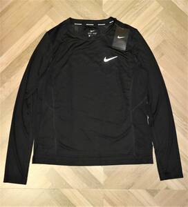 送料無料 即決【未使用】 NIKE RUNNING ★ ウィメンズ DRI-FIT マイラー L/S トップ (Lサイズ) ★ ナイキ 905128-010 ジム ジョギング