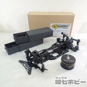 0QU25◆キュリオシティ 疾風迅雷 ドリフトシャーシ c-LSD仕様 1/10 RWD ReveD AXON ラップアップ等 パーツ組済/電動RC ラジコン 送80