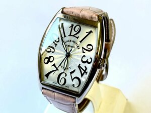 【FRANCK MULLER】フランクミュラー トノウカーベックス サンセット 2852SC SUNSET K18WG ホワイトゴールド 質屋ユニオン 中古AB品