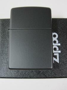 Zippo ブラックマット（黒無地）ジッポーロゴ無し#218 BK