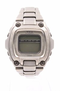 【行董】CASIO カシオ G-SHOCK MR-G チタン クォーツ デジタル 腕時計 MRG-210T 現状品 メンズ ファッション小物 ※ゆうパ※ CC000ABY57