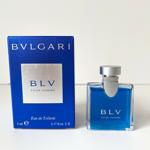 【5ml 未使用】BVLGARI ブルガリ 香水 BLV EAU DE TOILETTE オードトワレ EDT ミニ香水 BLV