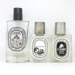 6841★diptyque ディプティック ゼラニウム オドラタ 100ml/フィロシコス 50ml/ロンブル ダン ロー 50ml オードトワレ EDT 3点セット