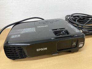 堀) ◎動作確認済 EPSON ホームプロジェクター EH-TW410 エプソン 2800lm プロジェクター ※リモコン無し フルカラー (231129 h-1-3)