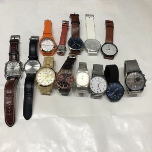 ⑨ ブランド 腕時計 13点セット COACH MICHAEL KORS orobianco SWISS MILITARY HANOWA JUNGHANS SKAGEN メンズ 等 時計 SS