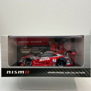 NISMO特注 EBBRO 1/43 MOTUL AUTECH GT-R #1 SUPER GT500 2016年 Rd.1 岡山 優勝車 NISSAN R35 モチュール オーテック 限定 ミニカー